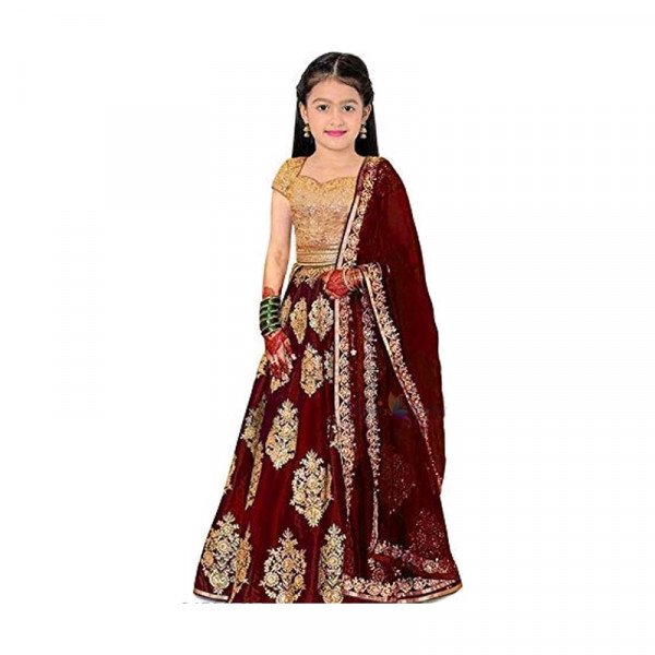 Tinkle Classy Kids Lehanga Choli - Red