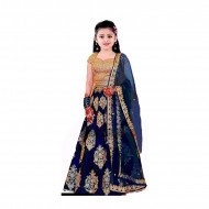 Tinkle Classy Kids Lehanga Choli - Blue