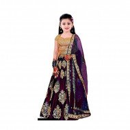 Tinkle Classy Kids Lehanga Choli - Purple