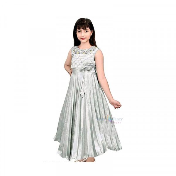 Kids Silk Frocks (8-9 Years)