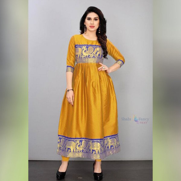 Elegant Gown - Yellow Sizes:XXL