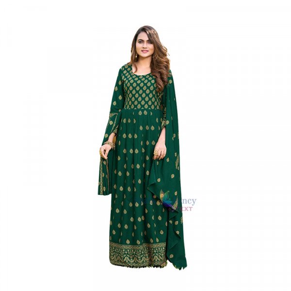 Gown Top queens Collection - Green