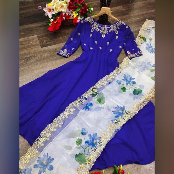 Gown Dupatta – Size - XL