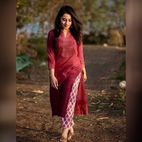 Women kurta Set - Red