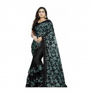 Aagam Sensational Saree - Black