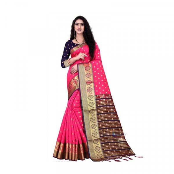 Kanjivaram Silk Saree - Red