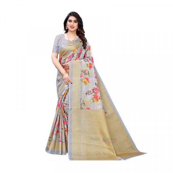 Mysore Soft Silk Sarees - Grey