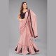 Party Wear Saree - Pink