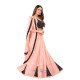 Party Wear Saree - Pink