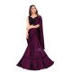 Party Wear Saree - Purple