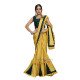 Party Wear Saree - Yellow