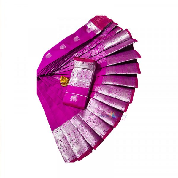 Samuthriga Art Soft Silk Saree - Purple