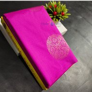 Soft Silk Saree - Pink 